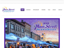 Tablet Screenshot of mainstreetmarketplace.org